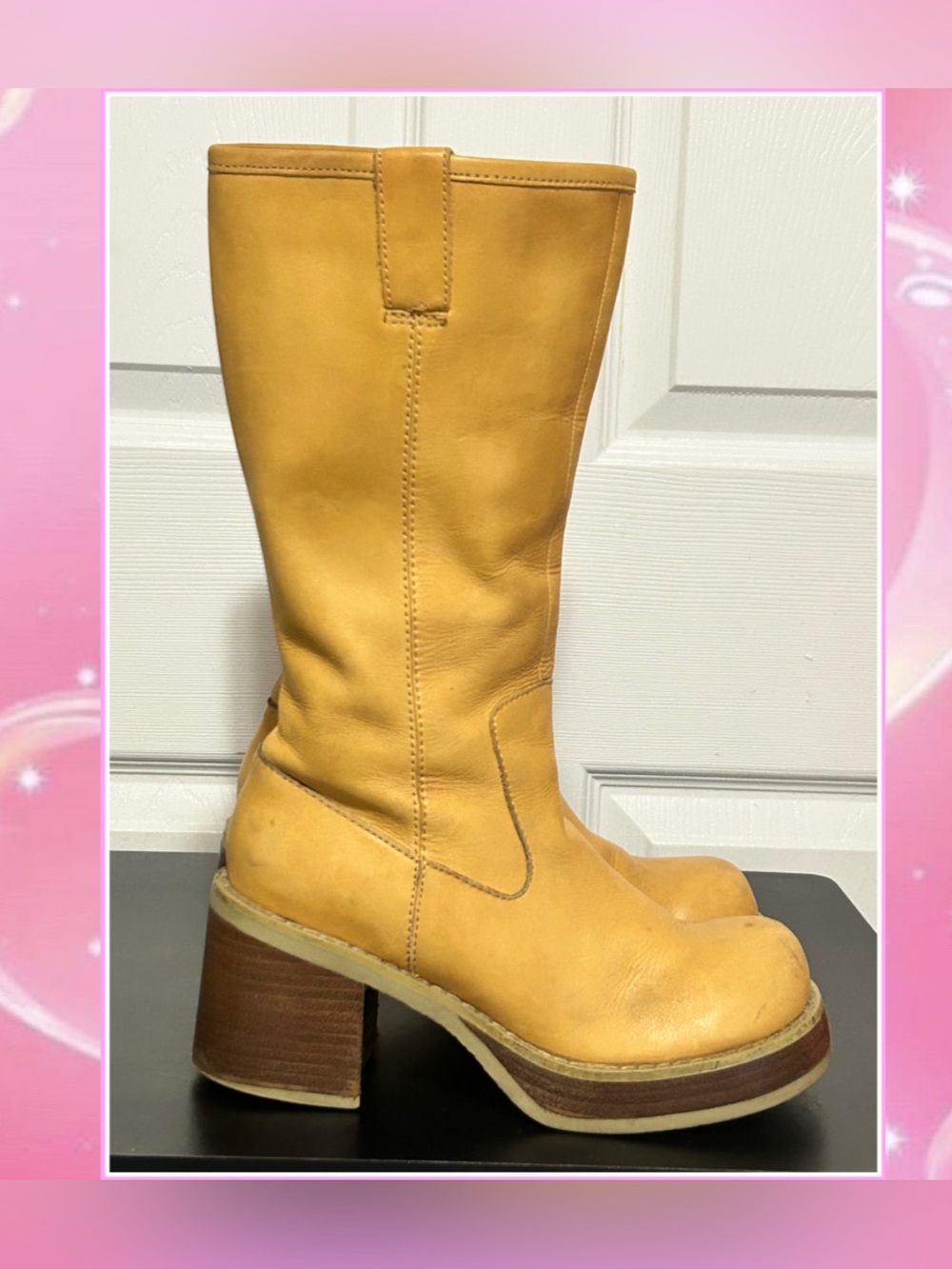 Vintage 90s Chunky Platform Boots